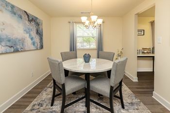 Elegant dining space
